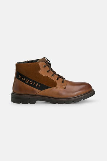 BUGATTI Schnürstiefel 'Rasmus' cognac