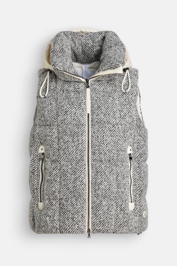 BOGNER Schurwollmix-Daunenweste 'Falka' mehrfarbig