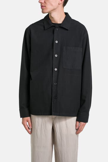 JACK & JONES Overshirt schwarz