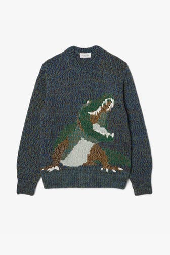 LACOSTE Wollmix-Pullover mehrfarbig