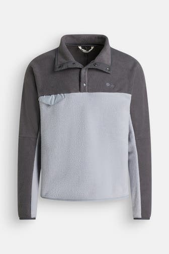 PINQPONQ Fleece-Troyer zweifarbig unisex