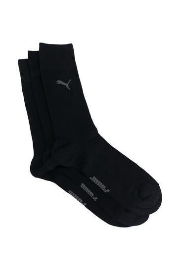 PUMA 3er-Pack Strümpfe schwarz