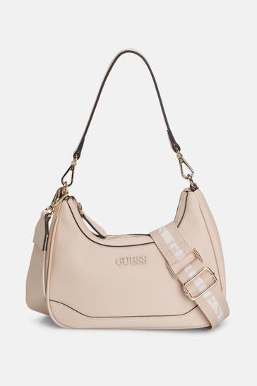 GUESS Schultertasche nude