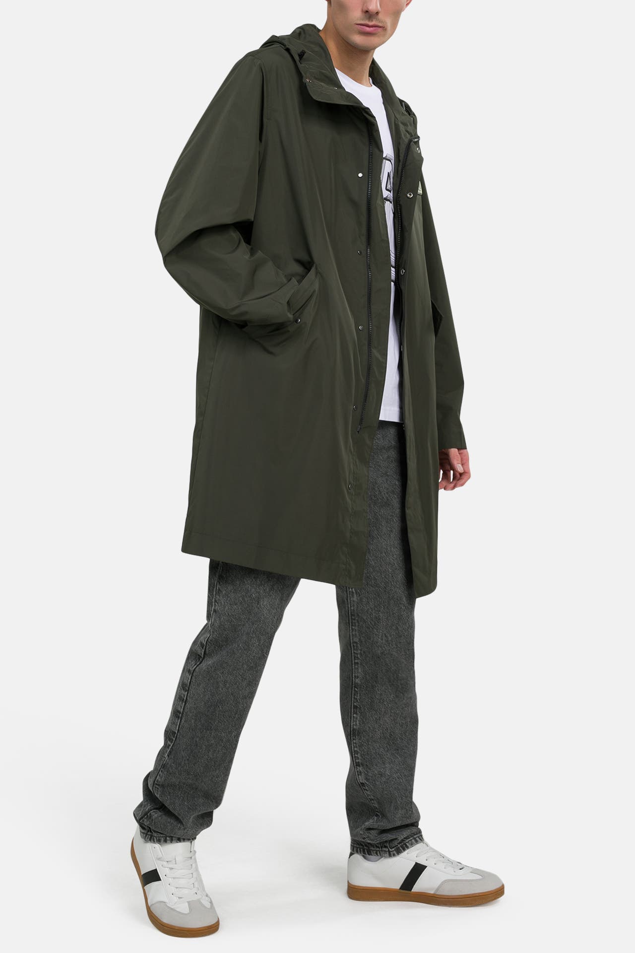 KARL LAGERFELD Parka 'Ikonik' khaki, Bild 1