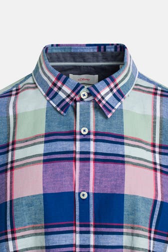 S.OLIVER Karohemd Slim Fit