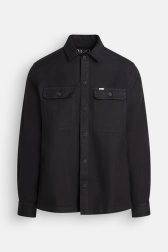 DIESEL Leinenmix-Hemd Regular Fit