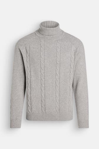 DANIELE FIESOLI Kaschmirpullover grau