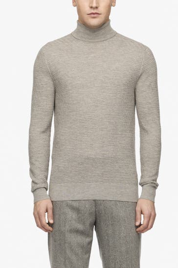 TIGER OF SWEDEN Strickpullover 'Nevile' grau