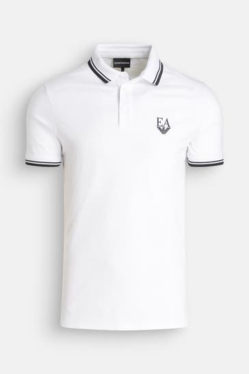 EMPORIO ARMANI Polo-Shirt weiß