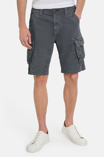 SUPERDRY Cargo-Shorts 'Core' blaugrau