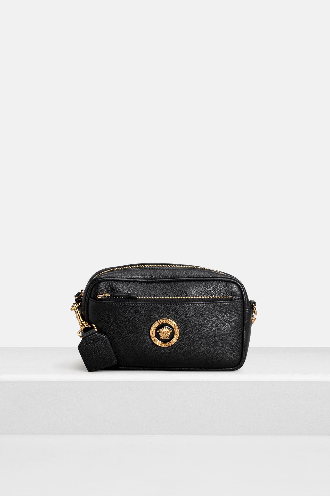 VERSACE Umhängetasche schwarz, Bild 1