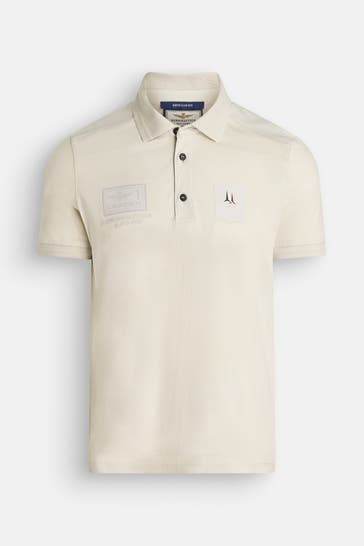 AERONAUTICA MILITARE Polo-Shirt greige