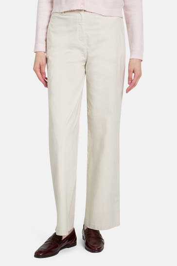 MARC O'POLO Stoffhose ecru