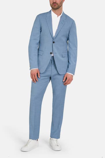 TIGER OF SWEDEN Wollmix-Anzug 'Jamie' taubenblau