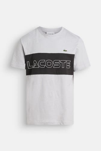 LACOSTE T-Shirt hellgrau