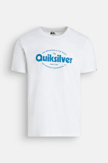 QUIKSILVER T-Shirt 'Shape all Days' weiß