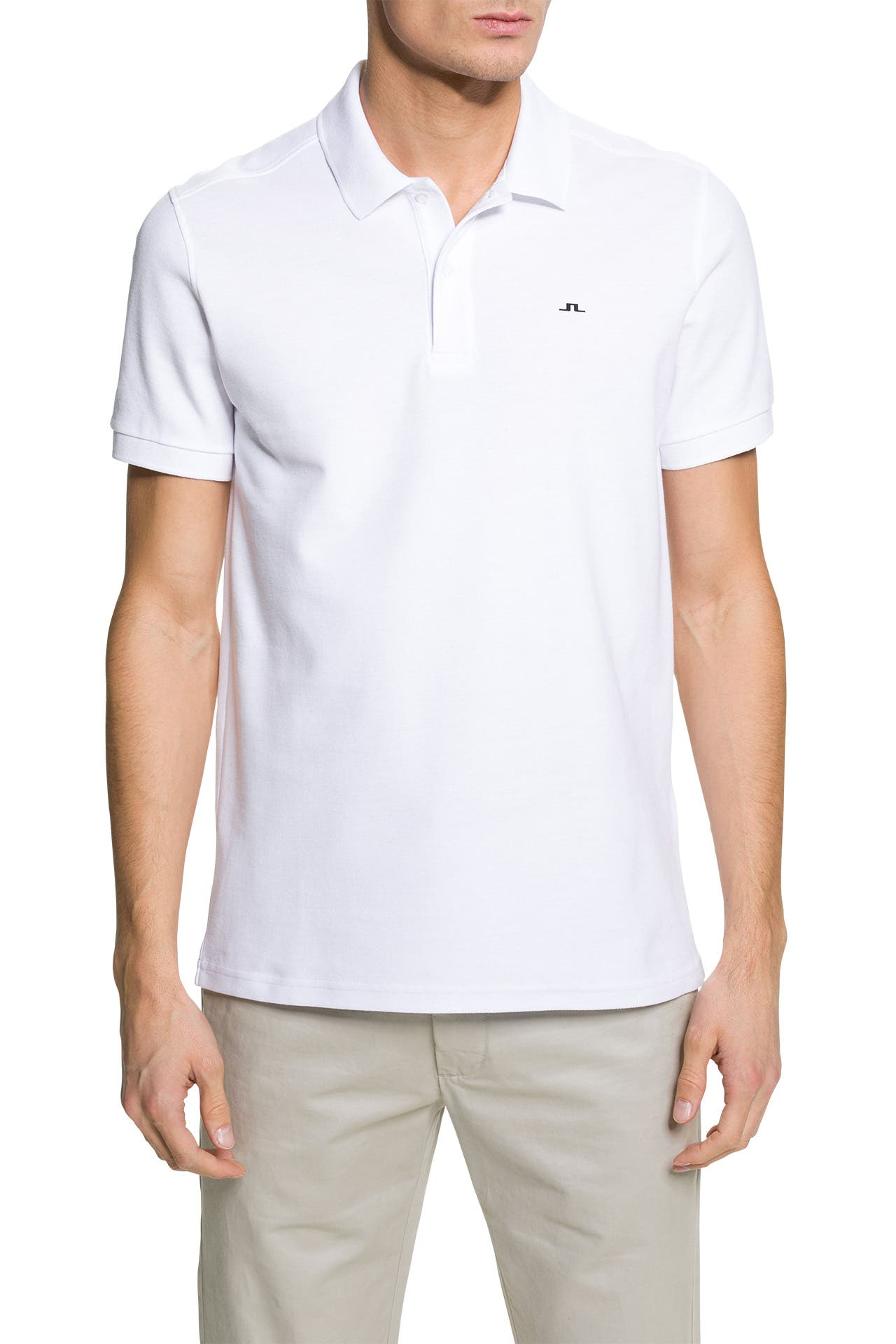 J.LINDEBERG Polo-Shirt 'Pike' weiß, Bild 1
