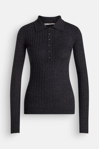 0039 ITALY Strickpullover 'Marla' dunkelgrau