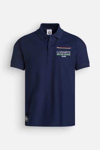 LACOSTE Polo-Shirt 'Roland-Garros' nachtblau