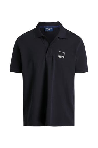 MARC O'POLO Polo-Shirt dunkelgrau