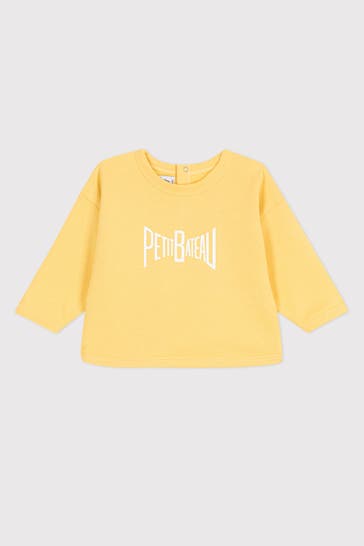 PETIT BATEAU Longsleeve sonnengelb