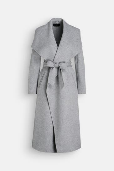 MACKAGE Wollmantel 'Mai-CN' hellgrau