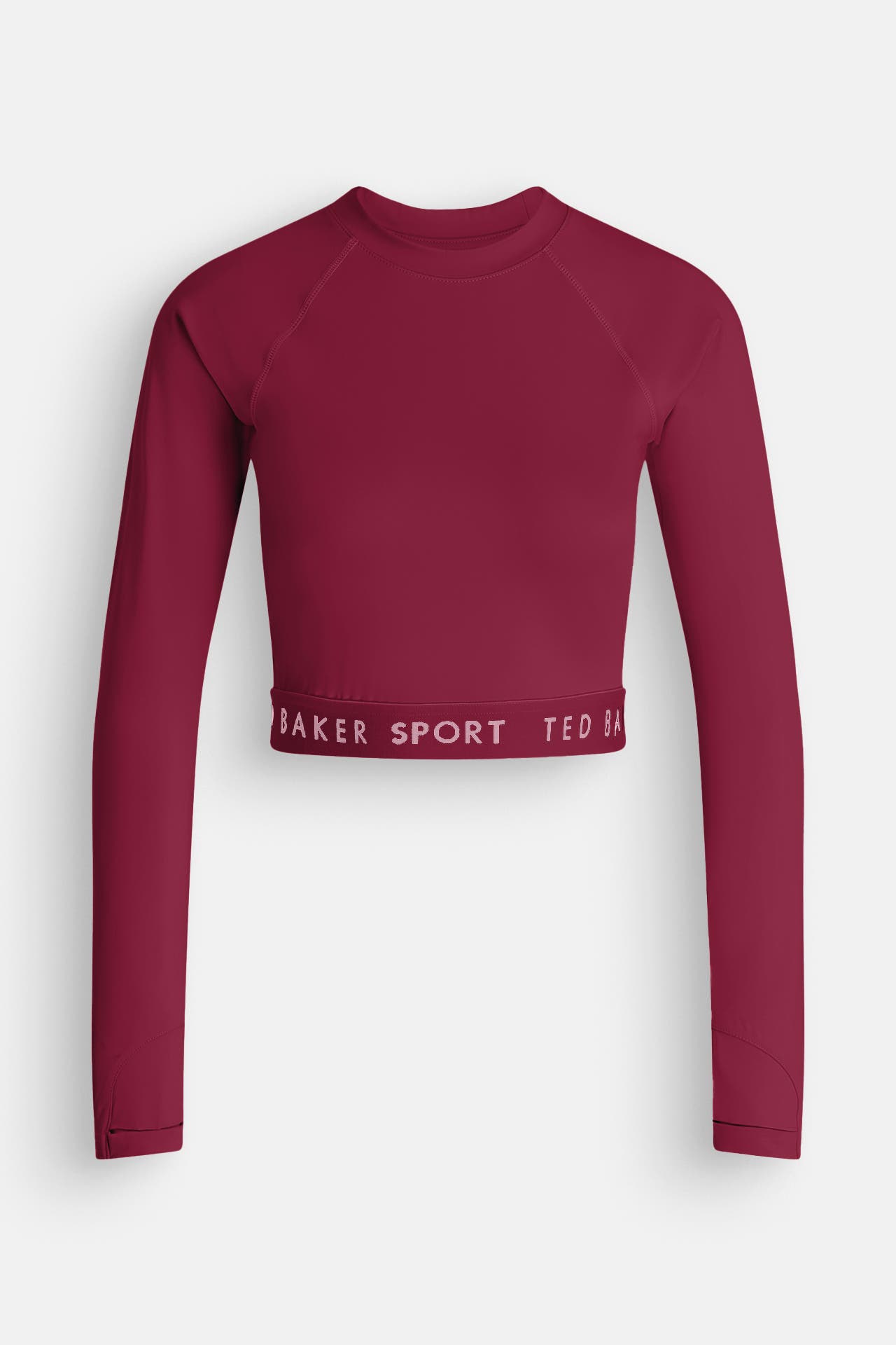 TED BAKER Longsleeve 'Victoria' weinrot, Bild 1