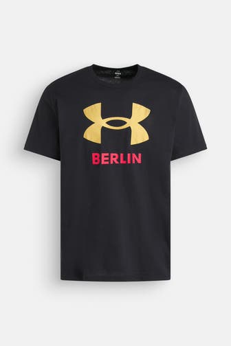 UNDER ARMOUR T-Shirt 'Berlin' schwarz
