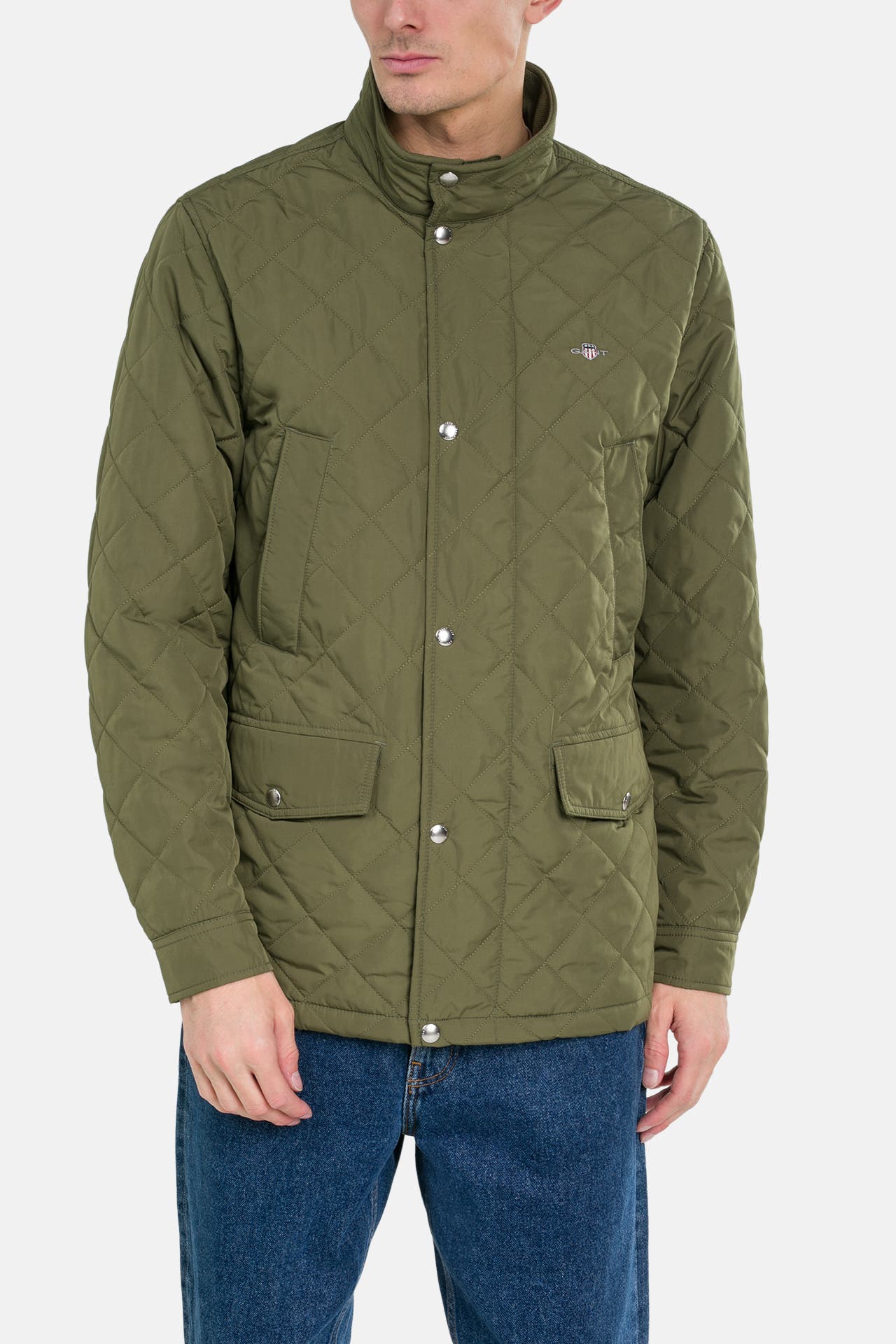 GANT Light-Steppjacke oliv, Bild 1
