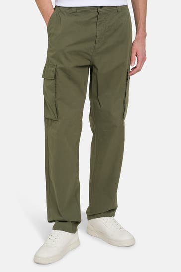 WOOLRICH Cargohose oliv