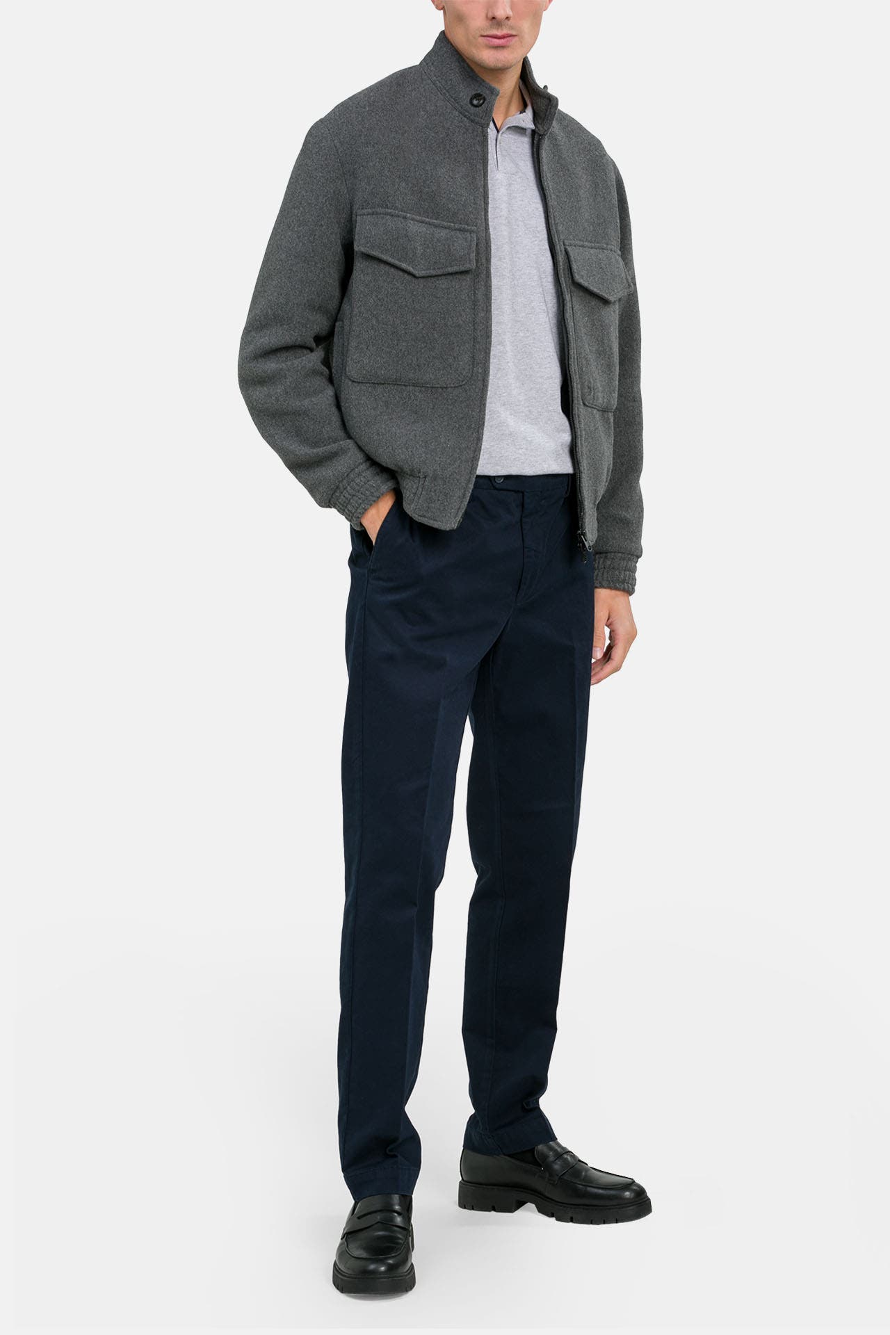HACKETT Chino 'Sanderson' dunkelblau, Bild 1
