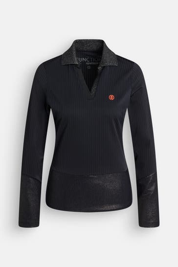 SPORTALM Langarmshirt schwarz