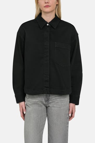 MARC O'POLO Jeansjacke schwarz