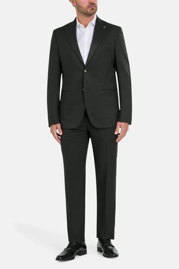 HECHTER Paris Anzug schwarz Modern Fit