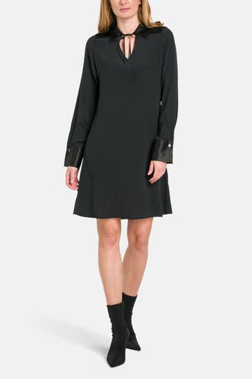 RIANI Seidenmix-Kleid schwarz