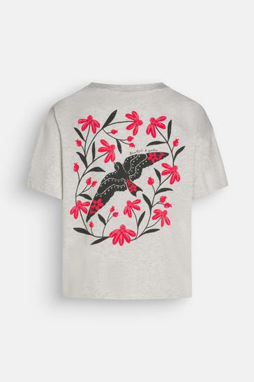 SCOTCH & SODA T-Shirt hellgrau