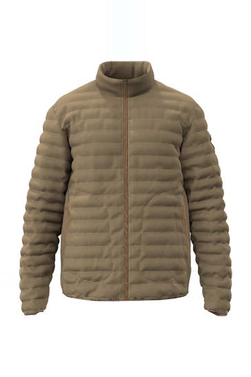NAPAPIJRI 'Amiata' lightweight quilted Jacket, khaki