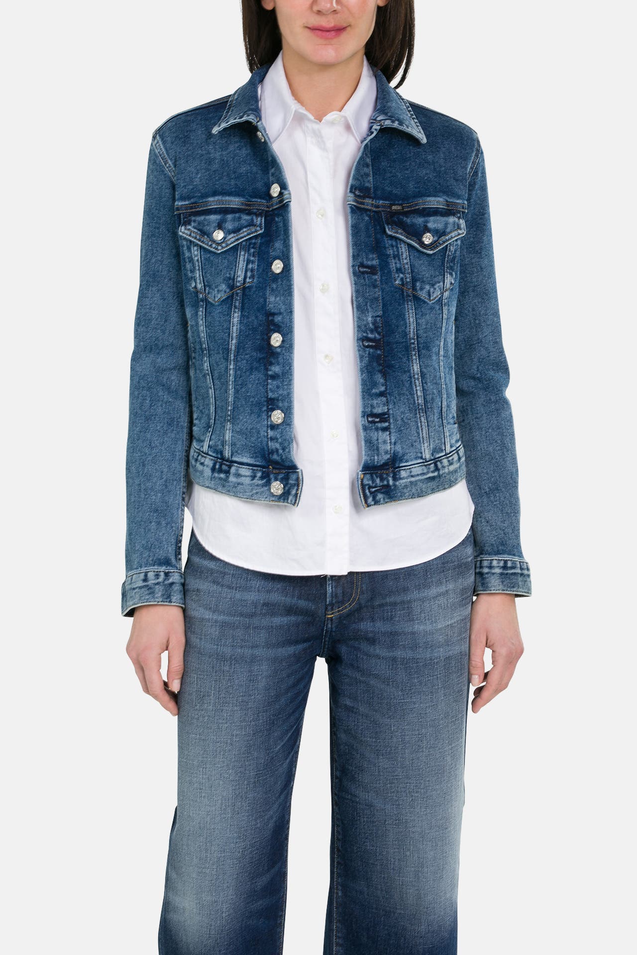 DIESEL Jeansjacke blau, Bild 1