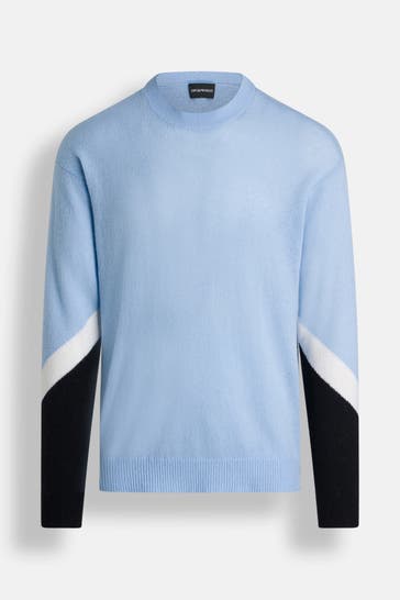 EMPORIO ARMANI Wollmix-Pullover mehrfarbig