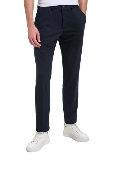 S.OLIVER Stoffhose navy