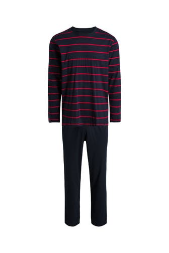 BUGATTI Pyjama gestreift