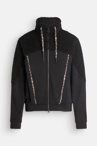 SPORTALM Fleecejacke schwarz