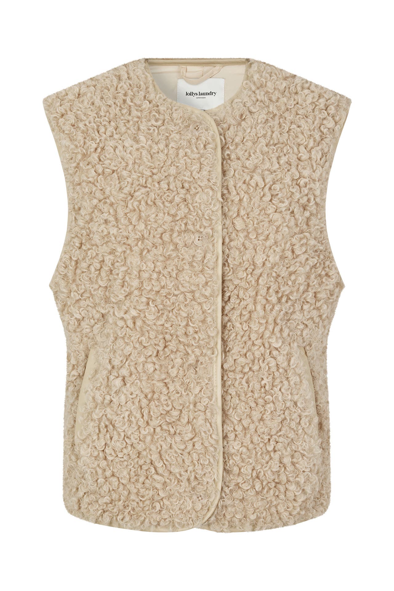 LOLLYS LAUNDRY Weste 'Vada' beige, Bild 1