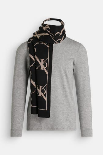 CALVIN KLEIN Strickschal mehrfarbig