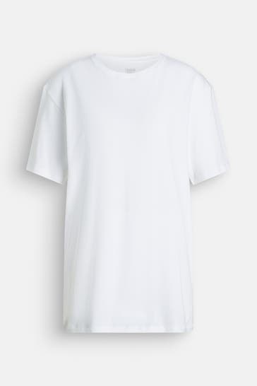 ORGANIC BASICS T-Shirt 'Easy Tee' weiß