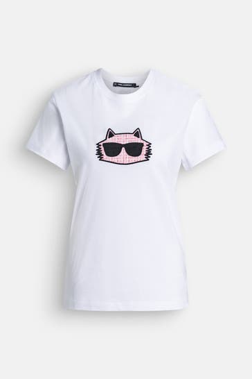 KARL LAGERFELD T-Shirt weiß