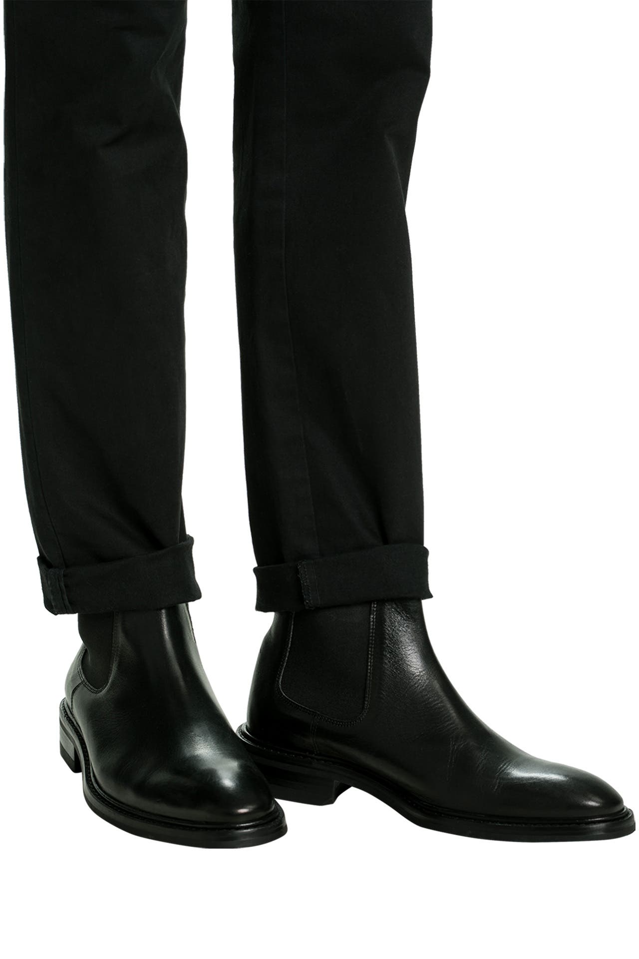 FLORIS VAN BOMMEL Chelsea Boots Uka 04.01 schwarz gunstig online kaufen Outletcity