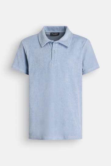 MARC O'POLO Polo-Shirt hellblau
