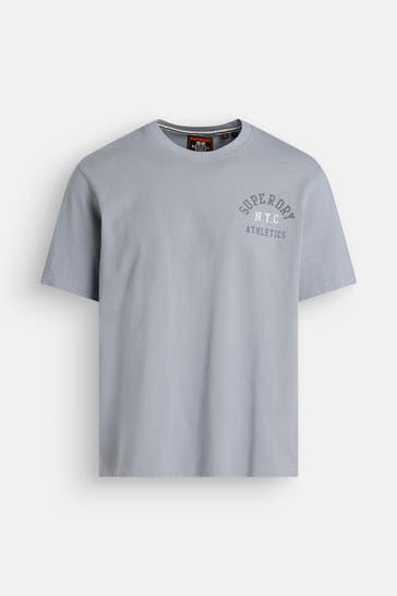 SUPERDRY T-Shirt dove blue