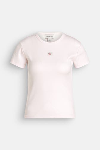 CALVIN KLEIN T-Shirt hellrosa